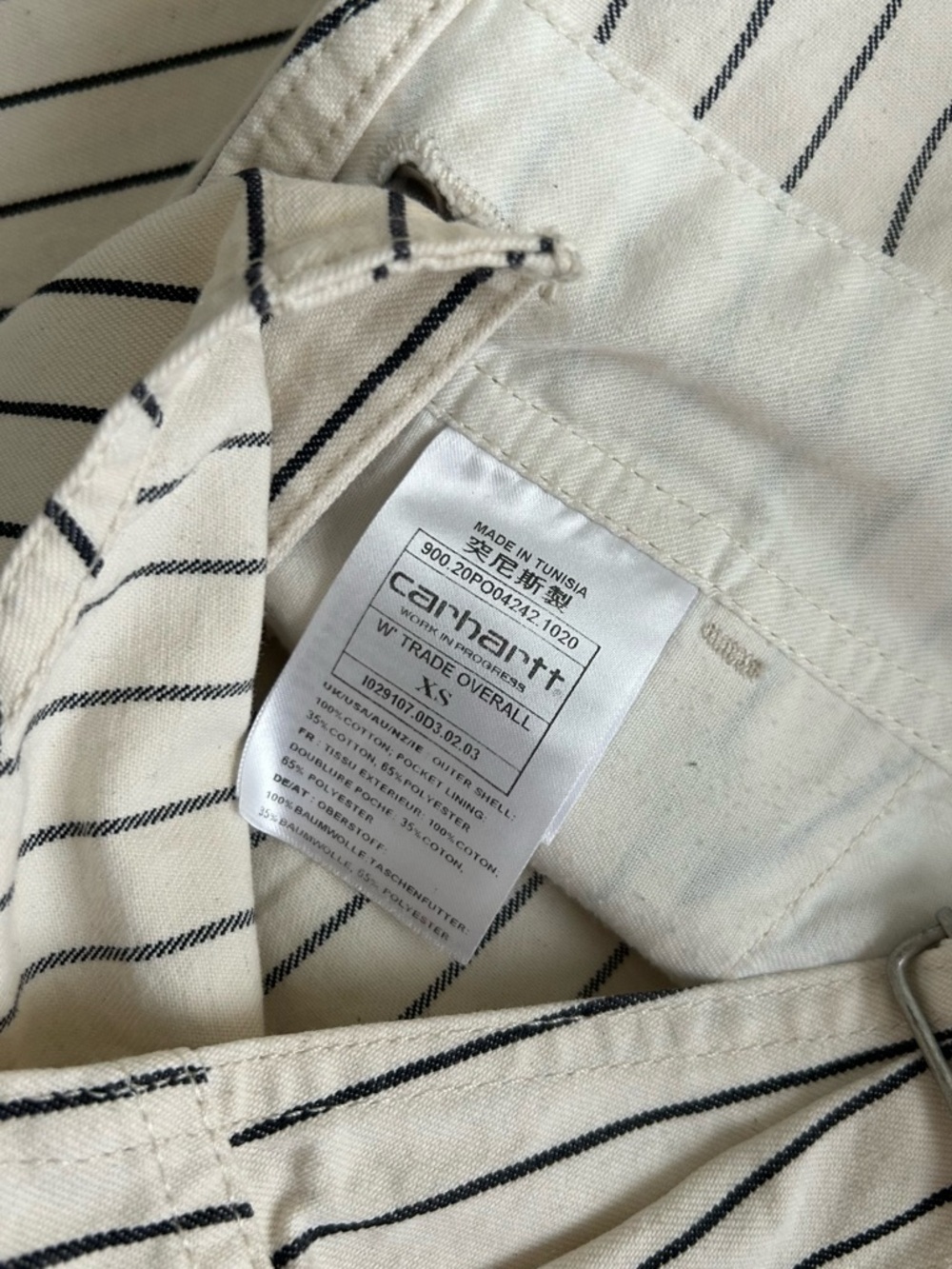 Carhartt WIP Womens Trade Overalls - Picture 3 of 9